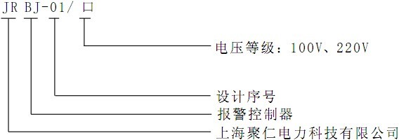 負荷報警控制器型號命名