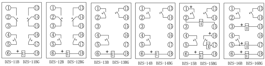 DZS-13B內部接線圖