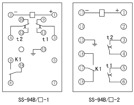 SS-94B/2-1內部接線圖