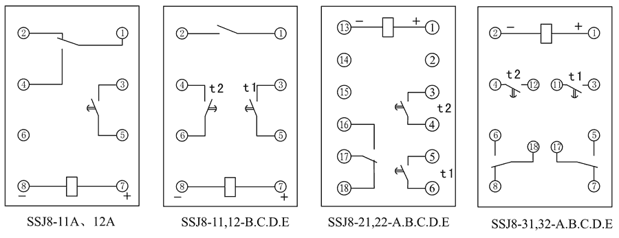 SSJ8-31B內部接線圖