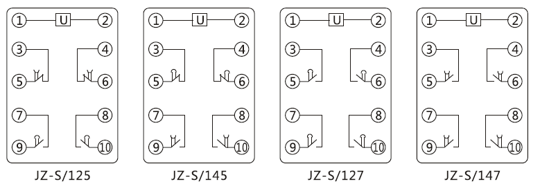 JZ-S/127內(nèi)部接線圖