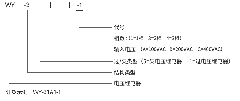 WY-31C3型號及其含義